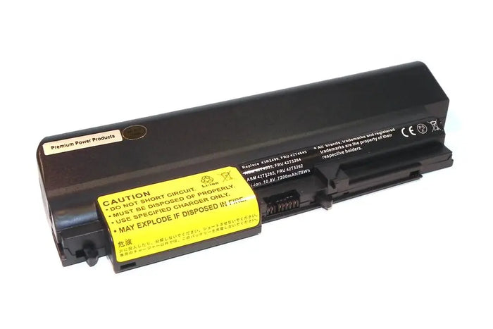Laptop Battery for Lenovo ThinkPad R400 7443; Lenovo ThinkPad T61 7665; Lenovo ThinkPad R61 7754; Le by Texas Depot