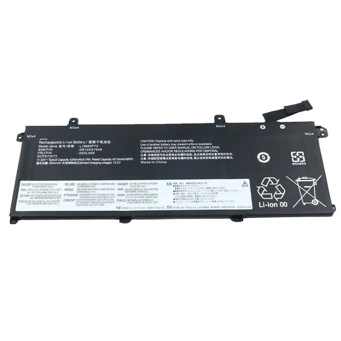 Laptop Battery for Lenovo ThinkPad T490; Lenovo ThinkPad T495; Lenovo ThinkPad T43S by Texas Depot