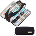 Large Capacity 3 Compartment Pouch Pencil Case by DailySale