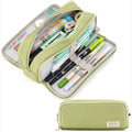 Large Capacity 3 Compartment Pouch Pencil Case by DailySale
