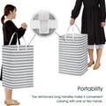 Large Foldable Tall Laundry Basket Storage Basket by DailySale
