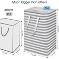 Large Foldable Tall Laundry Basket Storage Basket by DailySale