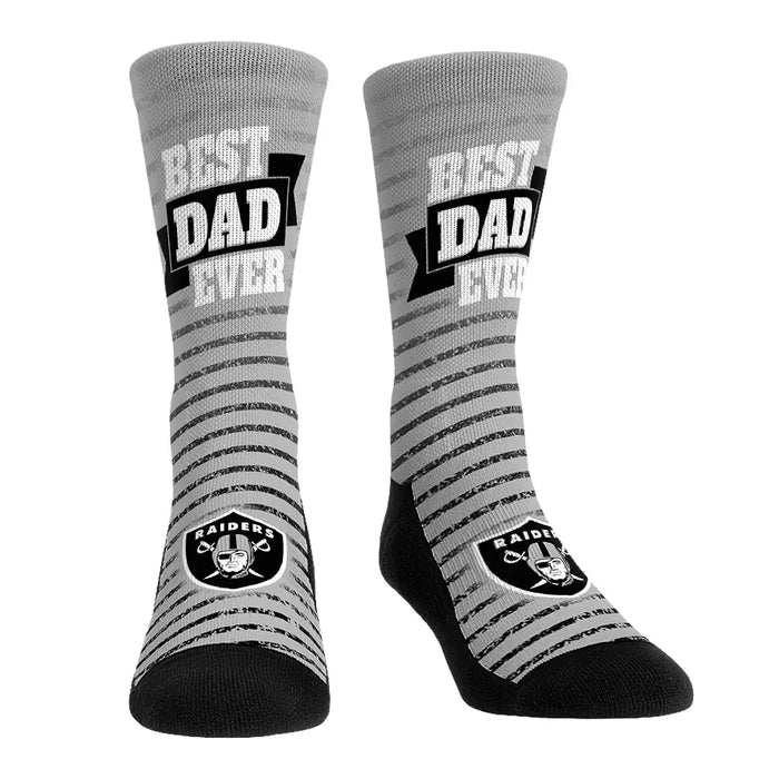 Las Vegas Raiders - Best Dad Ever by Rock 'Em Socks