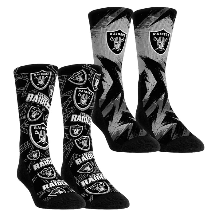 Las Vegas Raiders - Game Day 2-Pack by Rock 'Em Socks