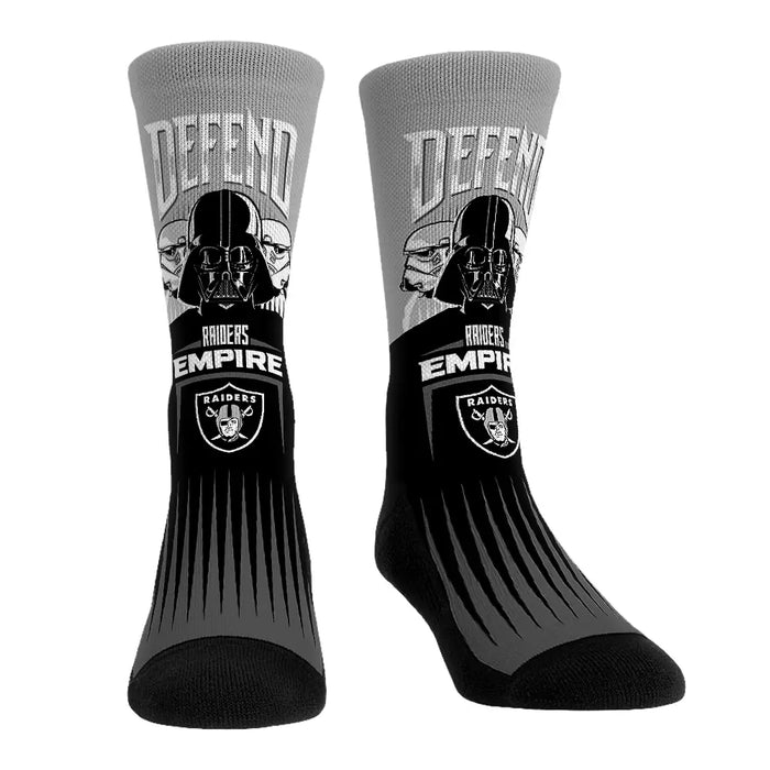 Las Vegas Raiders - Star Wars - Defend The Empire by Rock 'Em Socks