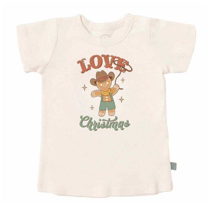 graphic tee | christmas lasso by Finn + Emma