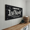 Laundry Room Sign VII by Tailored Canvases