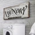 Laundry Room Sign VIII by Tailored Canvases