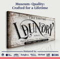 Laundry Room Sign VIII by Tailored Canvases