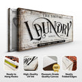 Laundry Room Sign VIII by Tailored Canvases