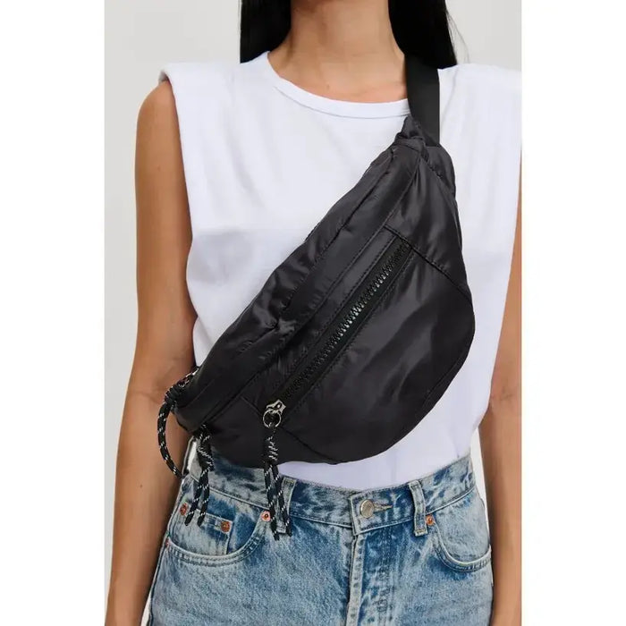 Laurence - Nylon Belt Bag by Boutique 23