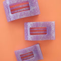 Lavender Mist Medium Flat Rectangle Hair Clip by TELETIES