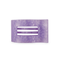 Lavender Mist Medium Flat Rectangle Hair Clip by TELETIES
