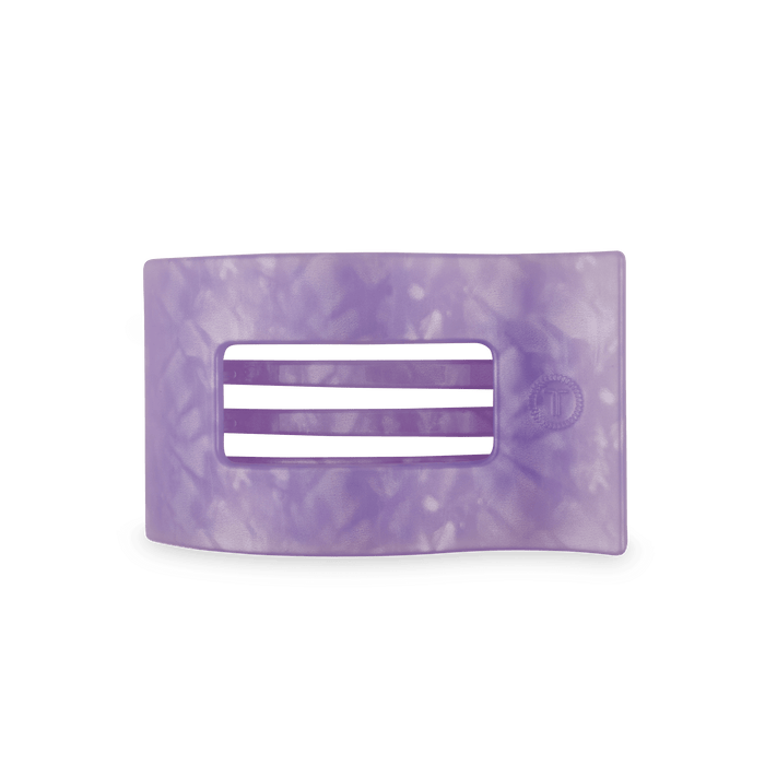 Lavender Mist Medium Flat Rectangle Hair Clip by TELETIES