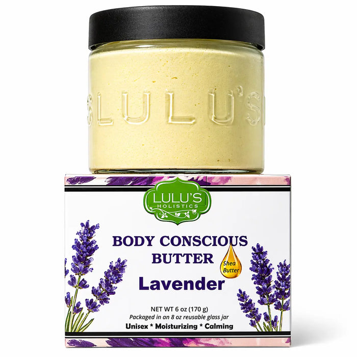 Lavender Whipped Body Butter – Calming Hydration for Dry Skin by Lulu’s Holistics