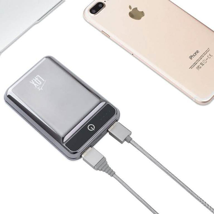 LAX Pocket Sized Dual USB 12,000mAh External Battery Backup Charger by DailySale