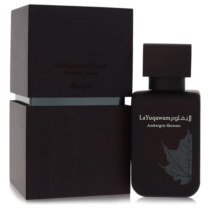 Ambergris Showers by Rasasi Eau De Parfum Spray 2.5 oz for Men by Avera Group