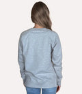Lazy Day Graphic Crew - Athletic Heather by Boutique 23