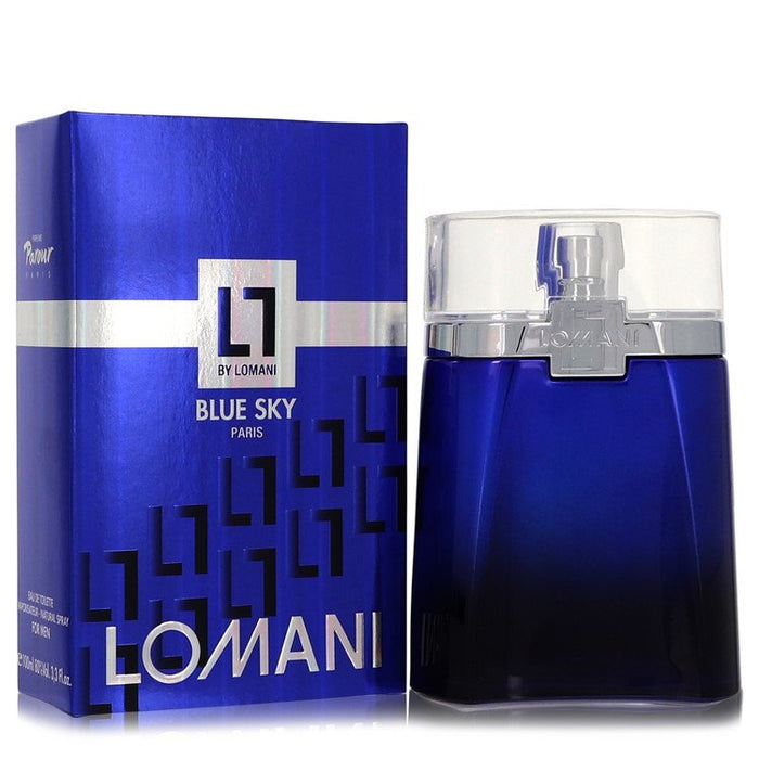 Lomani Blue Sky by Lomani Eau De Toilette Spray 3.4 oz for Men by Avera Group