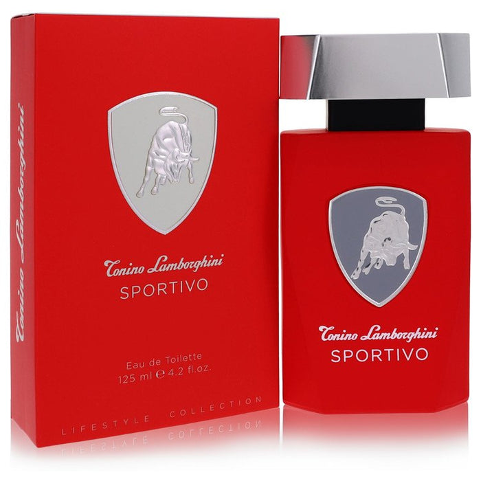 Lamborghini Sportivo by Tonino Lamborghini Eau De Toilette Spray 4.2 oz for Men by Avera Group