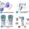 LCD Digital Non-Contact Forehead Infrared Thermometer by DailySale