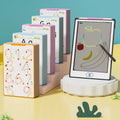 LCD Learning Kids Tablet 8.5" - Letter & Animal Tracing, One-Touch Erase by Zerodamage Sahara Case LLC