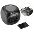 LCD Projection Alarm Clock with Voice Broadcast Function by DailySale