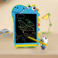 LCD Writing Kids Tablet 8.5" - Dinosaur Color Display, One-Click Erase by Zerodamage Sahara Case LLC