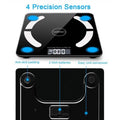 Digital Bathroom Wireless Fat Smart BMI Body Composition Analyzer Health Monitor Sync Data by DailySale