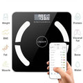 Digital Bathroom Wireless Fat Smart BMI Body Composition Analyzer Health Monitor Sync Data by DailySale