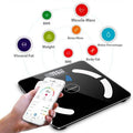 Digital Bathroom Wireless Fat Smart BMI Body Composition Analyzer Health Monitor Sync Data by DailySale