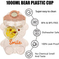 Leak-Proof Bear Water Bottle for Girls by DailySale