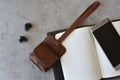 Leather Airpod Holder by Kiko Leather