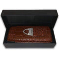 Leather Cigar Case by Mulling Room with Stainless Steel Cutter by DailySale