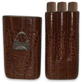 Leather Cigar Case by Mulling Room with Stainless Steel Cutter by DailySale
