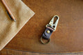 Leather Key Clip N2 - Handmade Full-Grain Leather | Yarets Leather by Zerodamage Sahara Case LLC