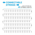 LED 15x S14 Bulbs Globe String Lights Commercial Grade Patio Outdoor Garden by DailySale