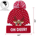 LED Christmas Knitted Hat by DailySale