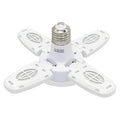 LED Dimmable Garage Ceiling Lights with 4 Adjustable Panels by DailySale