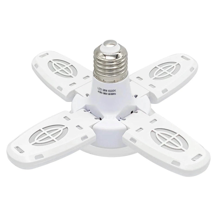 LED Dimmable Garage Ceiling Lights with 4 Adjustable Panels by DailySale