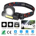 LED Headlight Super Bright Head Torch with 3 Lighting Modes by DailySale