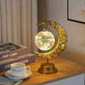LED Iron Moon Lamp by DailySale