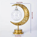 LED Iron Moon Lamp by DailySale