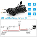 LED Light Bar Wiring Harness Kit Universal Fitment by DailySale
