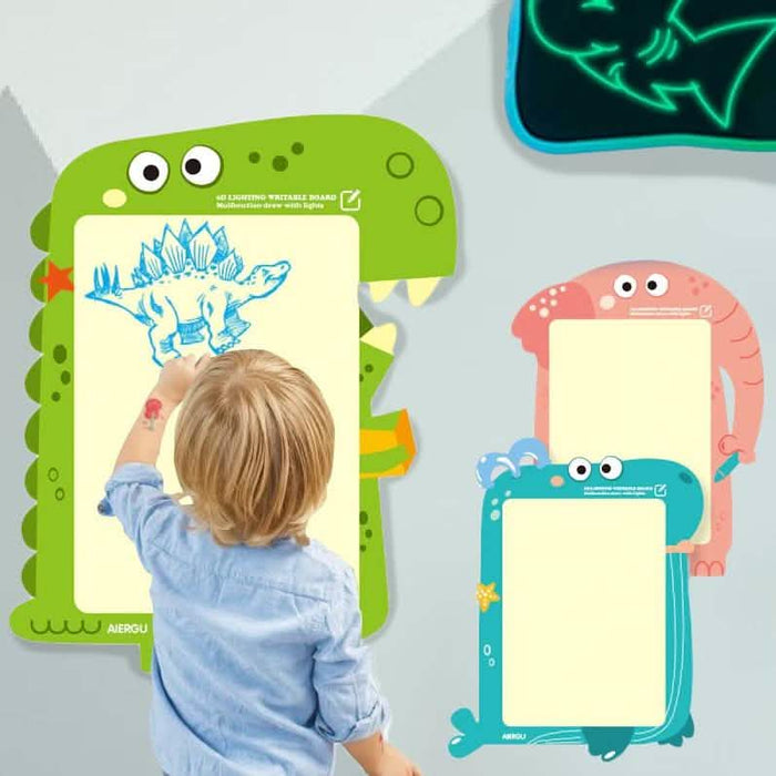 LED Luminous Drawing Board With Light-Fun Fluorescent Pen by DailySale