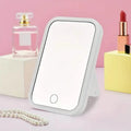 LED Makeup Mirror Touch Screen 3 Light Portable Standing Folding Vanity Mirror by DailySale