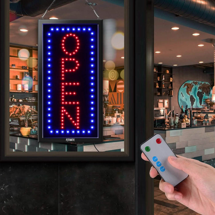 LED Open Sign Advertisement Board With Remote Control and Timing Function by DailySale