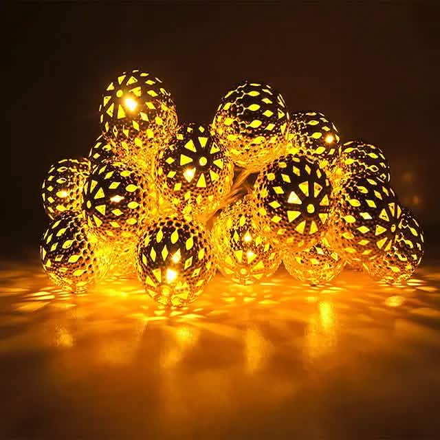 LED Outdoor Solar String Lights by DailySale