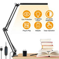 LED Reading Desk Lamp with Clamp Adjustable Swing Arm by DailySale