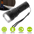 LED Rechargeable Zoomable Flashlight by DailySale
